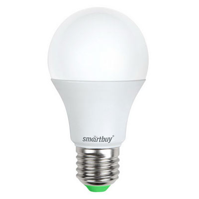 Лампочка светодиодная E27 7Вт 6000К Smartbuy  шар