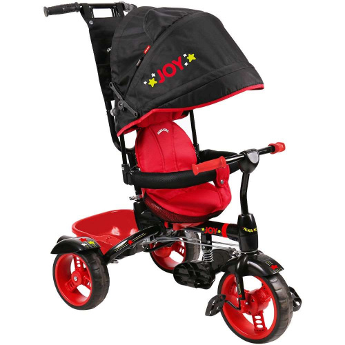 Велосипед детский трехколесный ВД 4/1 черный с красным НИКА