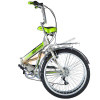 Велосипед Novatrack 24" складной,серый,TG,6скор,Shimano TY-21,тормоз 2руч,сиден