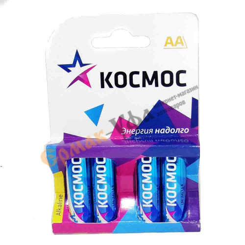 Батарейка КОСМОС LR6 4BL Classic щелочн. /48