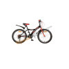 Велосипед Novatrack 20" RACER,черный,сталь,6 скор.,Microshift TS50-6/Shimano (рост 115-135см)