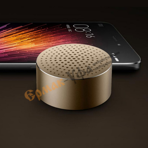 Колонка Xiaomi Bluetooth Mi Portable Round Box Gold (FXR4039CN)