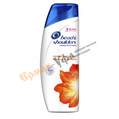 Шампунь Head & Shoulders Против выпадения волос для женщин 200мл 1/6