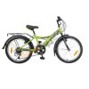 Велосипед Novatrack 20" RACER, зеленый,сталь,6скор.,Microshift TS50-6/Shimano