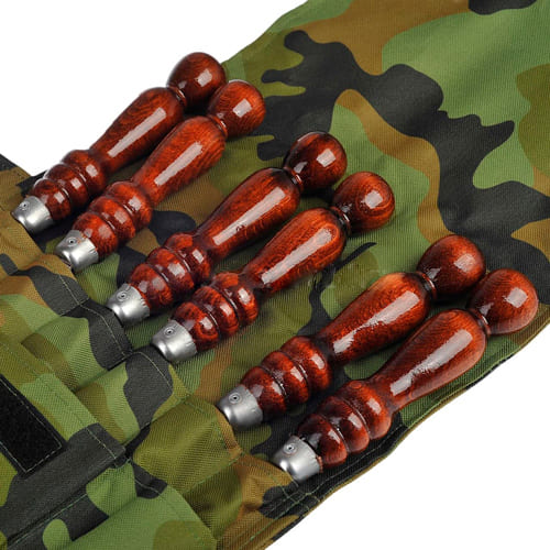 Набор шампуров в чехле РЗ 50 см, с таганком