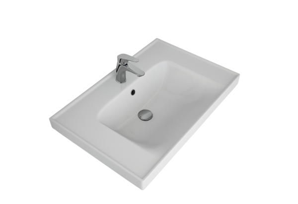 Раковина накладная "Грэйс- 70" белая (DREJA)