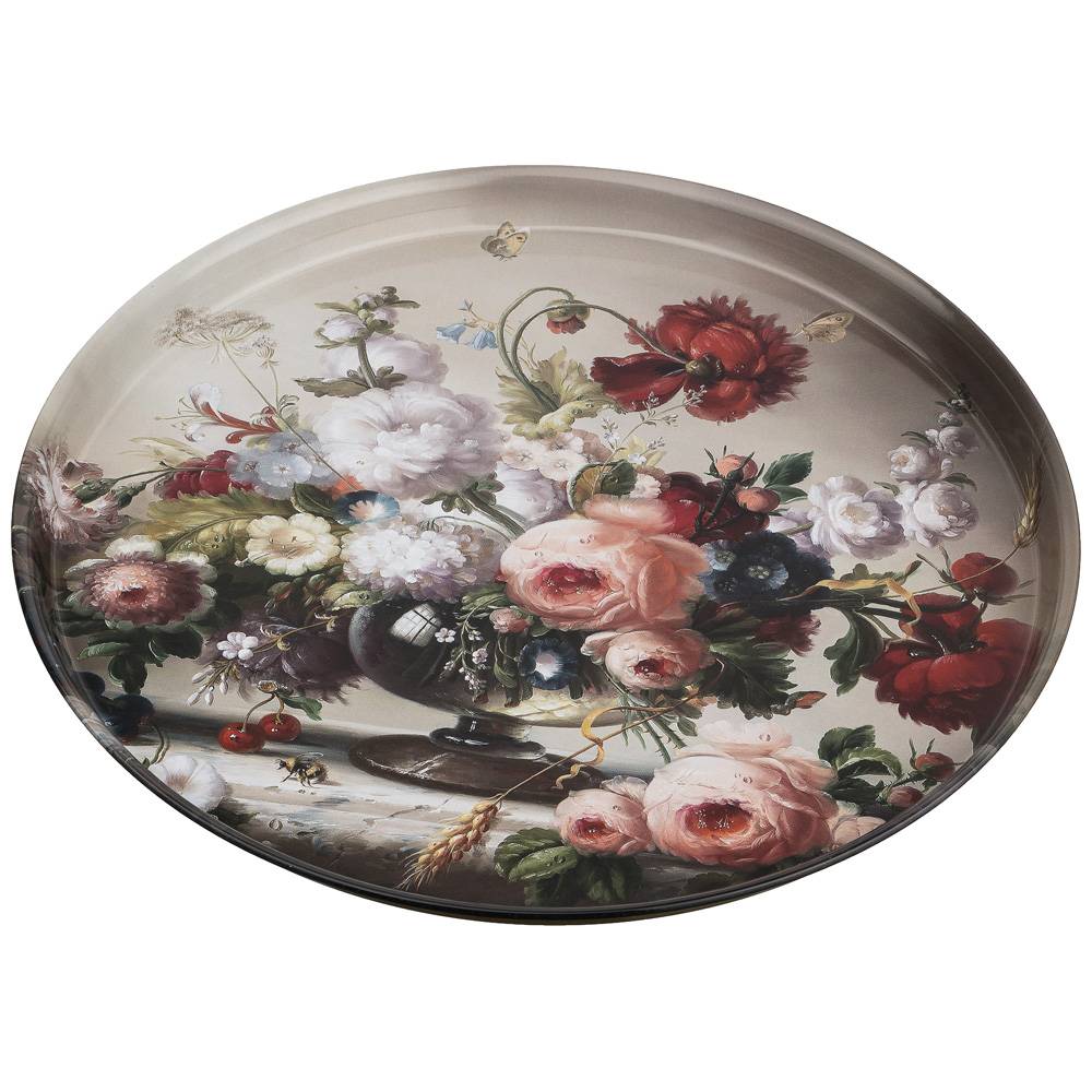 ПОДНОС СЕРВИРОВОЧНЫЙ AGNESS, STILL LIFE, 33*2, 1 СМ