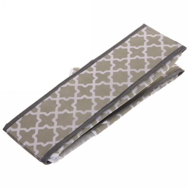 Кофр - органайзер для хранения вещей "ЛОККИ", цвет бежевый, 7 отделений, 32*32*10см