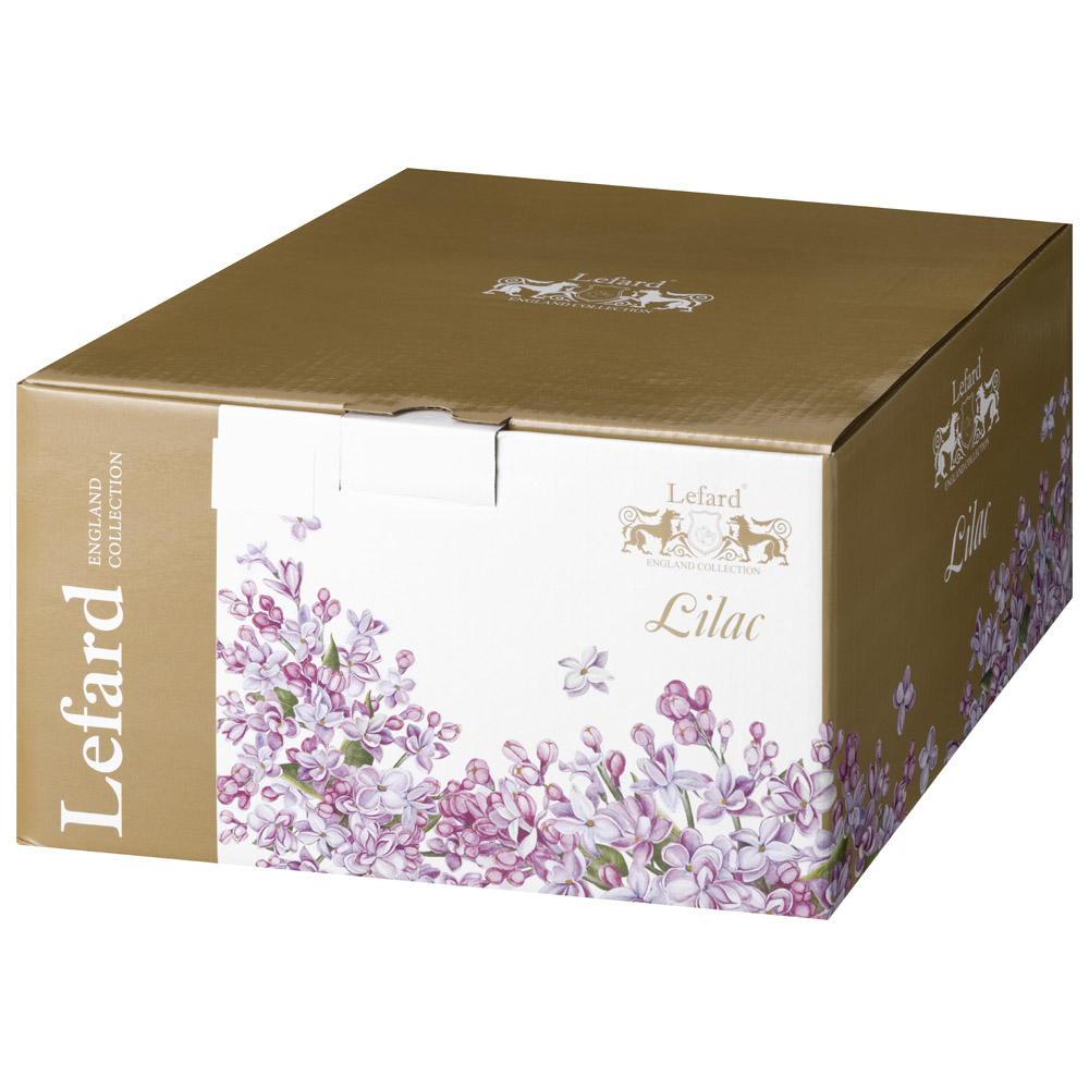 НАБОР ПОСУДЫ ОБЕДЕННЫЙ LEFARD "LILAC" 3 ПР. (КОР=8НАБ.)
