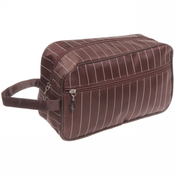 Косметичка "Classic style", цвет коричневый, 25*15*9см