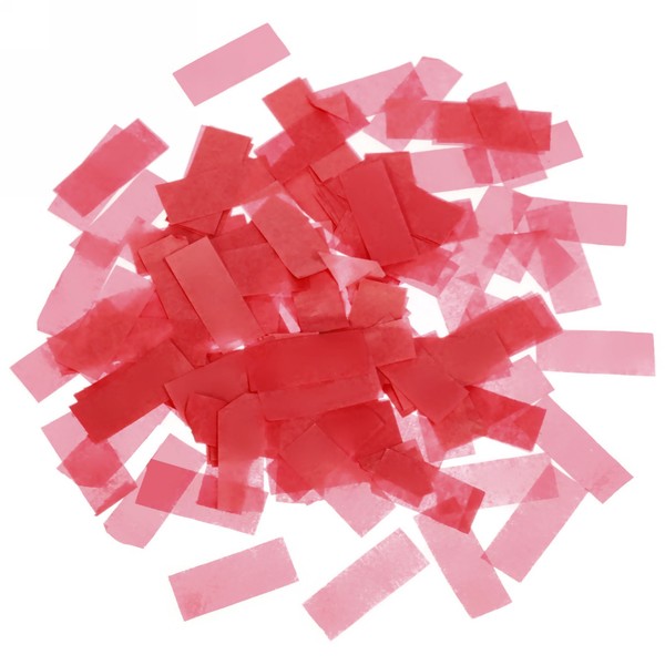 Конфетти "Прямоугольники красные" 18 г, бумага