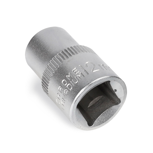 Головка на 12 мм, торцевая, шестигранная, под квадрат 1/2", CR-V, Smartbuy tools