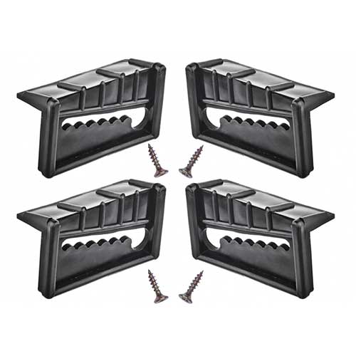 Прижимы накладной мойки комплект ( 4 прижима, самореза в пакете с подвесом) (5/50)