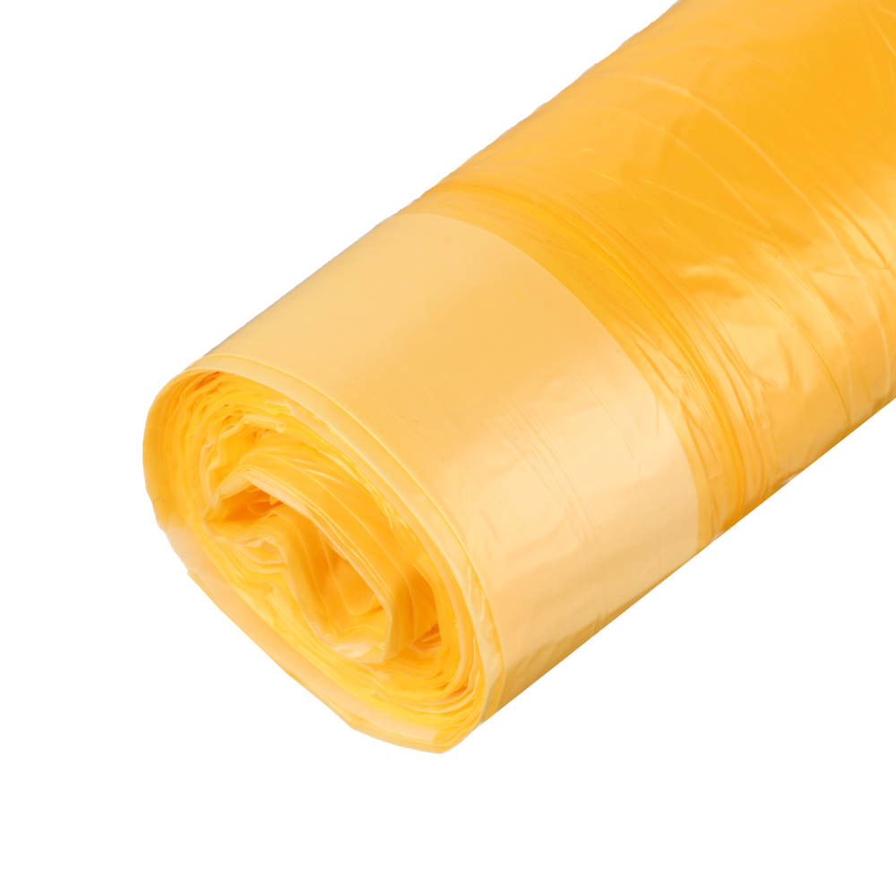 Мешки для мусора с завязками VETTA 50 л., 10 шт., стандарт, цветные, рулон