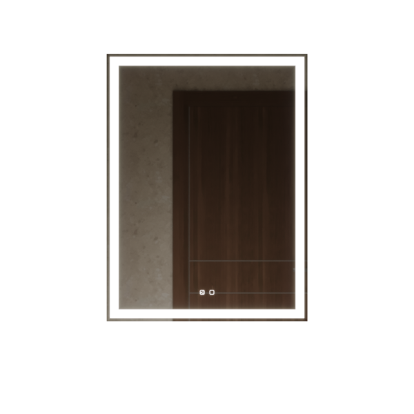 Зеркало MIXLINE, Лючия, 600*800, ШВ сенсорный выключатель, светодиодная подсветка НОВИНКА