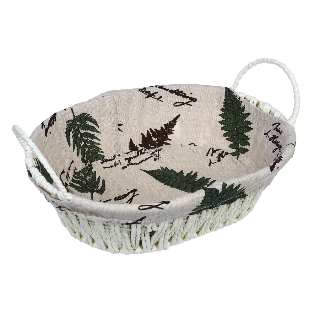 Корзинка плетенная VETTA "Амелия" 27х20х8см, 2 дизайна