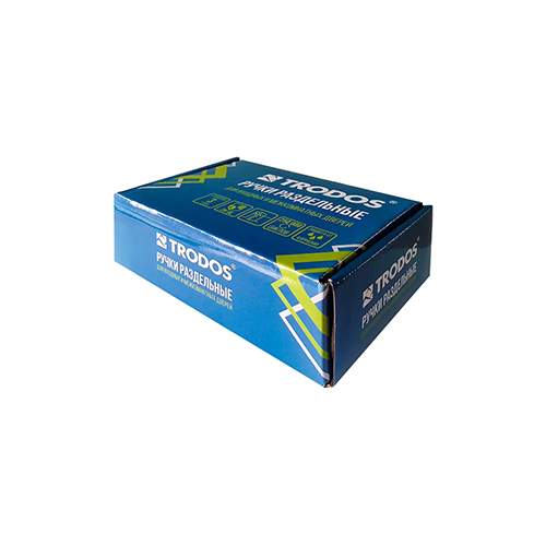 Ручка раздельная Trodos "537" серия 06 slim, золото