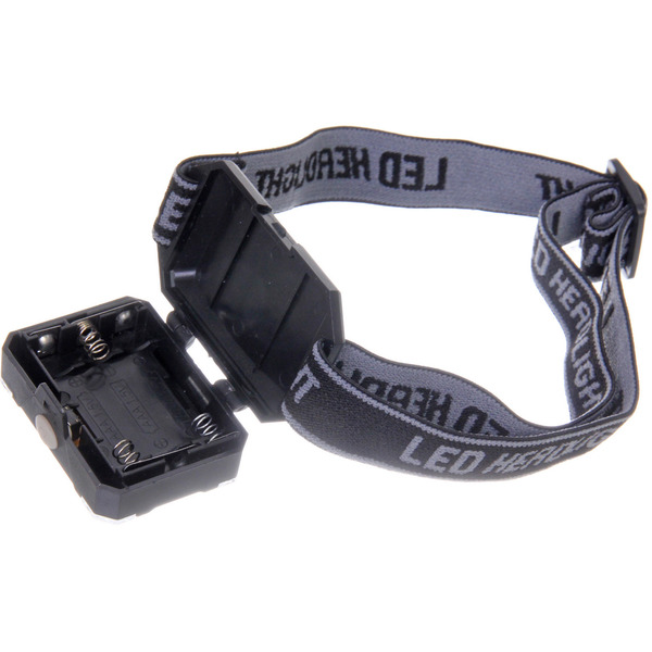 Фонарь налобный 3 режима, COB 1W 3*ААА 1302