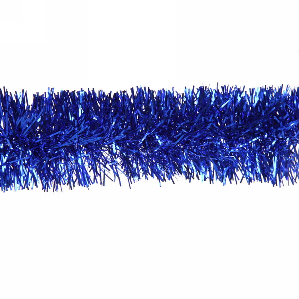 Мишура 2 м 6 см "Изумрудный блеск", Синий