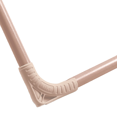 Сушилка для белья напольная скл.(189х53.5х114) СБ2/РЗ Розовое золото Ника (1/6)