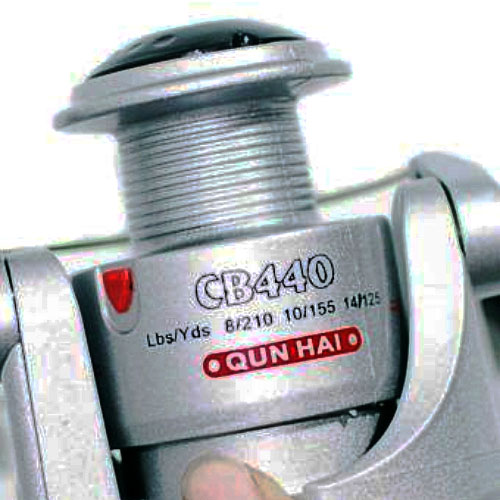 Катушка безынерц. Super Coblla CB 440A, метал.шпуля+запасной графит