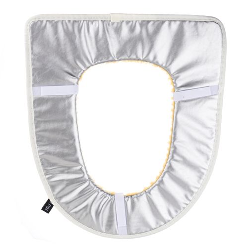 Сиденье для унитаза чехол 42,5х37см, искусственный мех, цвета в ассортименте, 1/