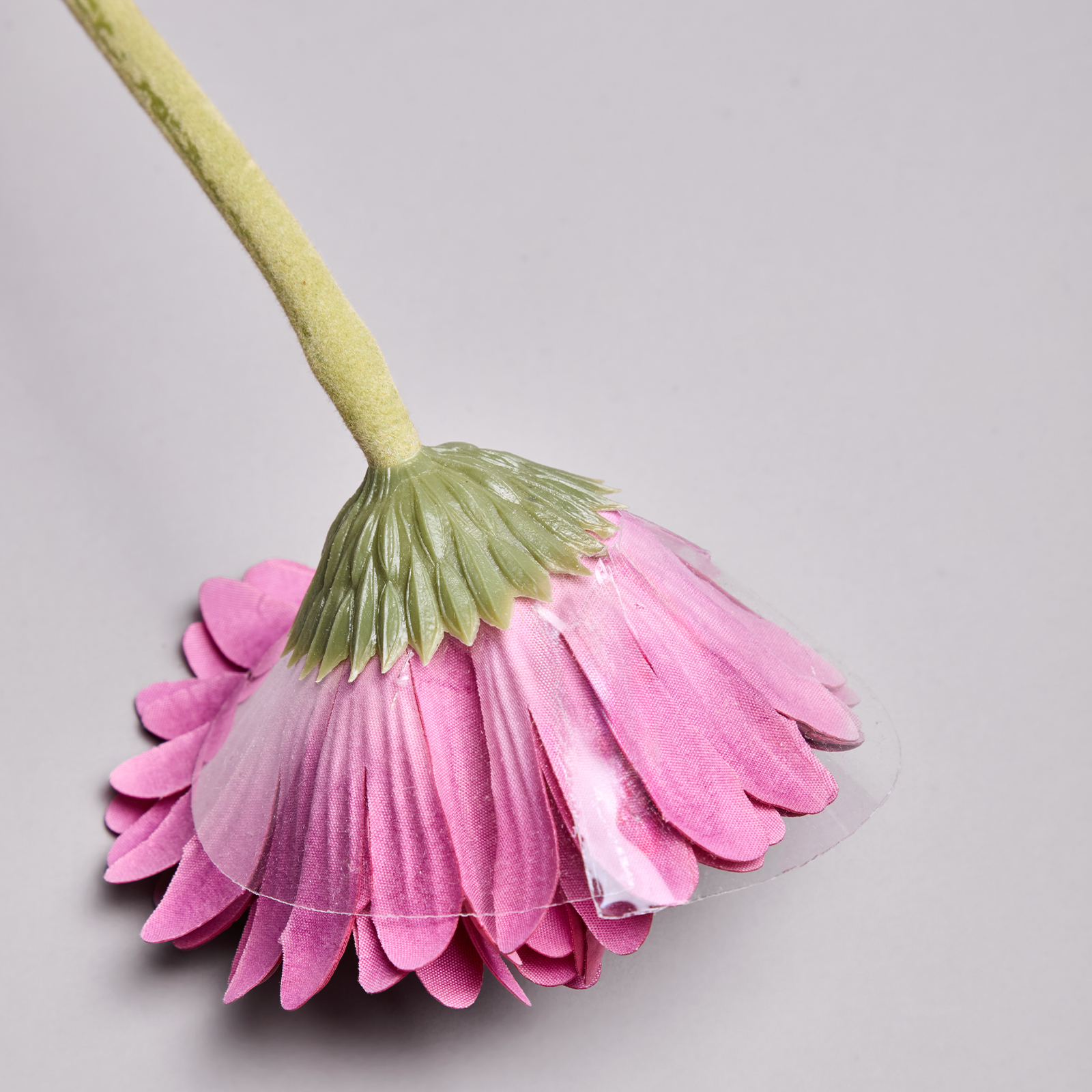 ЦВЕТОК ИСКУССТВЕННЫЙ, ГЕРБЕРА, ВЫСОТА=61СМ., МАЛ=24 ШТ/КОР=96ШТ.