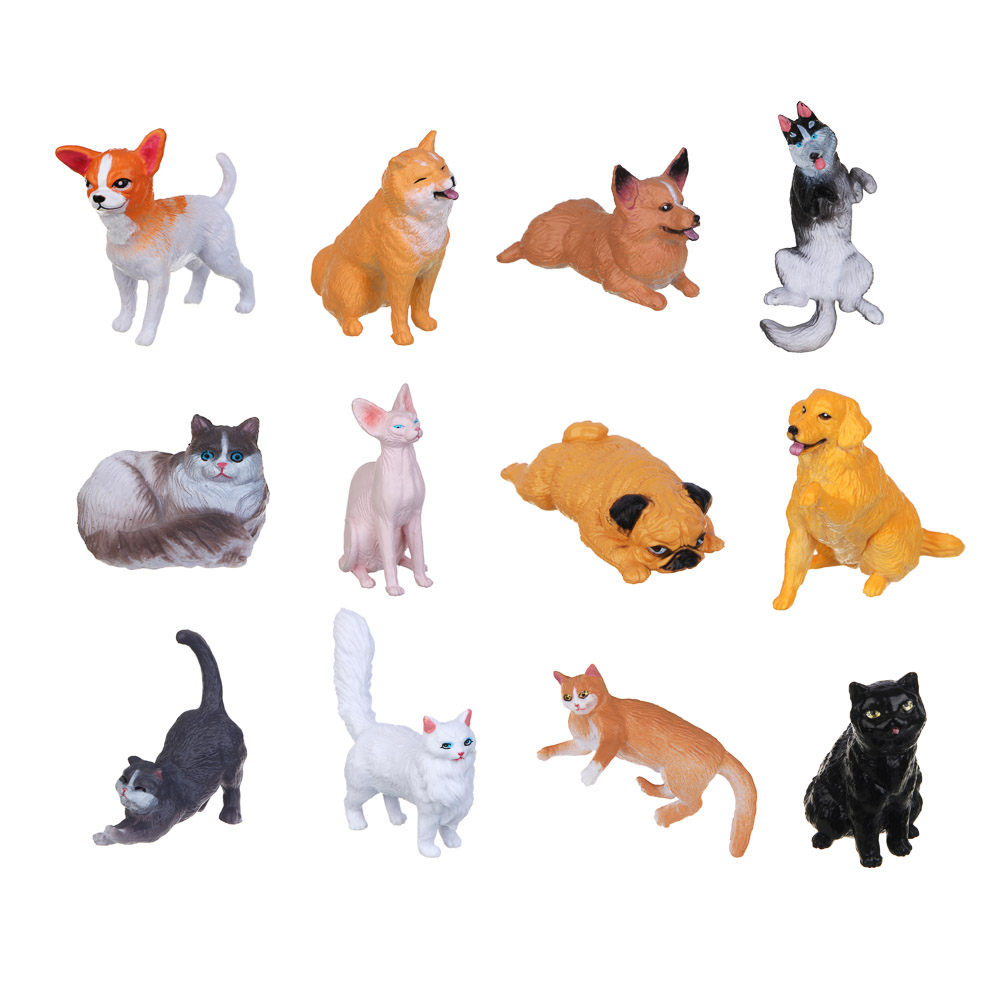 Игрушка "Мир и его обитатели" ИГРОЛЕНД, PVC, 7x3,5x3см, 5 дизайнов