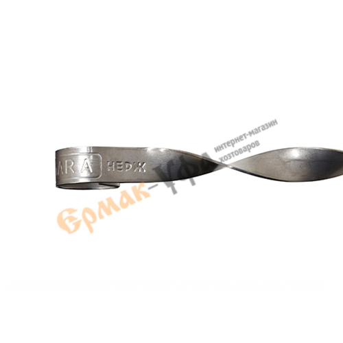 Шампур м-45  шм45 KUKMARA,  матовый, нержавеющая сталь (10/60)