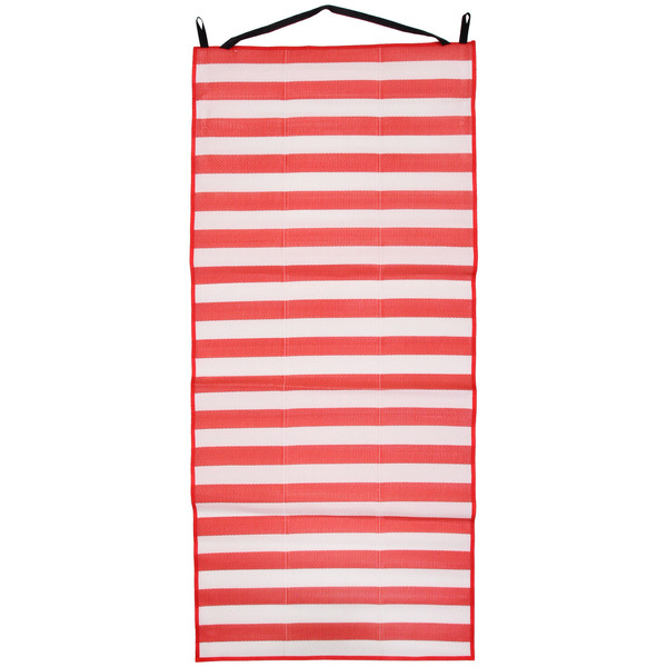 Коврик для пляжа и пикника Полоска 170*75 см, красный
