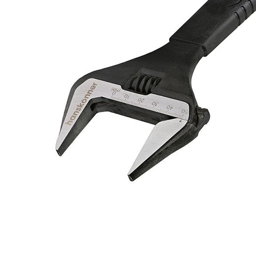 Ключ разводной 250 мм, обрезиненная рукоятка, Hanskonner HK1045-11-250