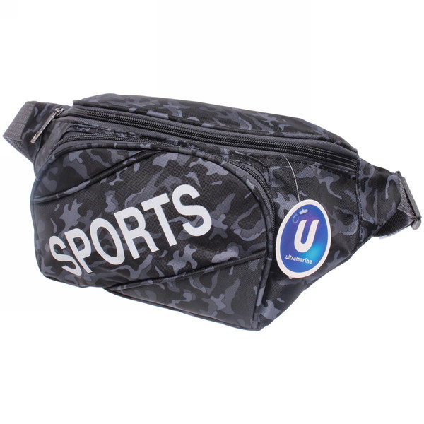 Сумка на пояс "Ultramarine - Sport leader", хаки, микс 4 цвета, 31*16*8см