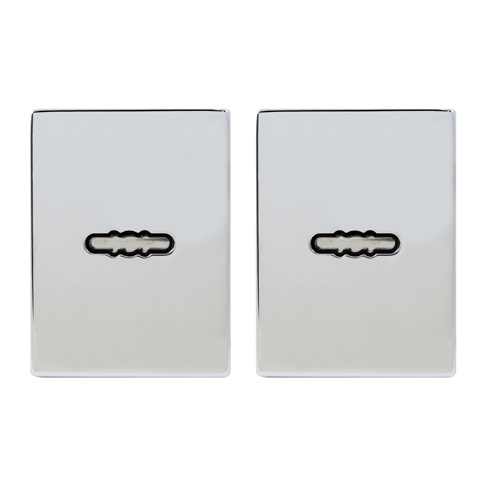 Накладка для сув/м (пара) БУЛАТ НДС 02.04 ФЕРОНА хром (10,100)