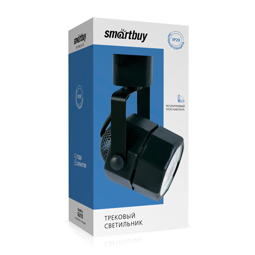 Светильник Track GU10 Smartbuy-Black/IP20 (SBL-TKBK2-GU10)/50