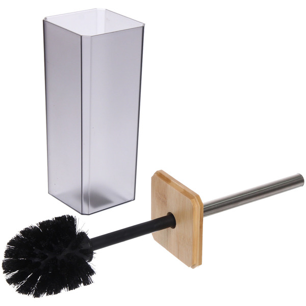 Ерш с высокой закрытой подставкой "Квадро" 38см серый