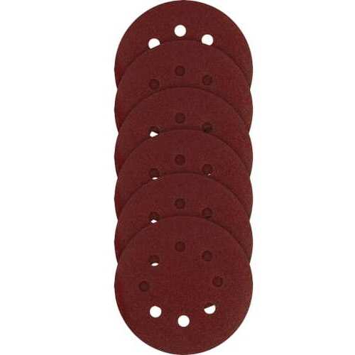 Круг абразивный под липучку перф. 125 мм р36, vertextools 12801-036