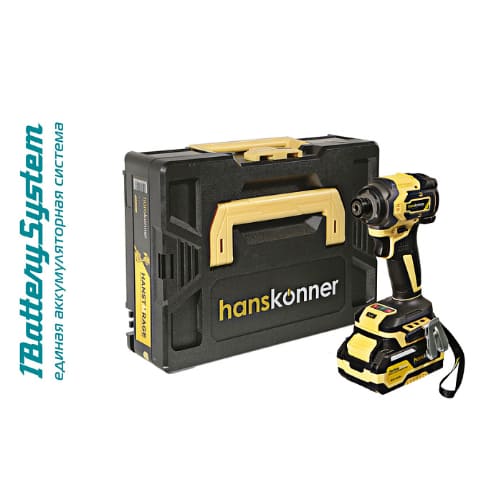 Винтоверт ударный Hanskonner HCD20280BLC