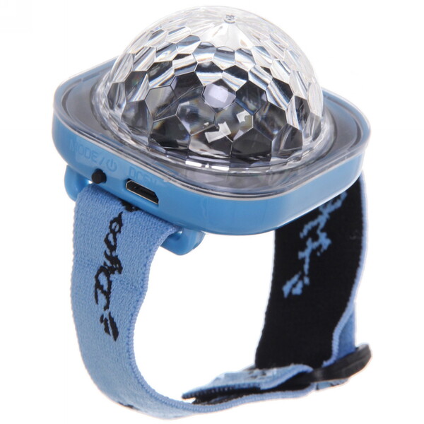 Диско-шар Dancer" с ремешком на руку, авторежим, датчик звука (в комплекте с присоской), RGB (220V)