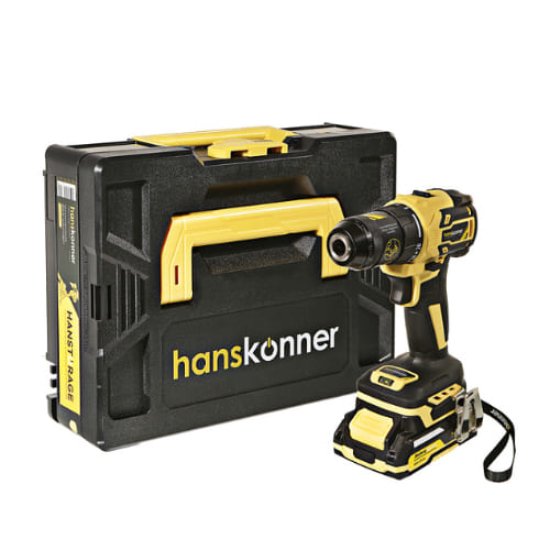 Дрель аккумуляторная Hanskonner HCD2065BLC