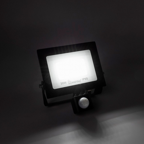 Светодиодный (LED) прожектор FL Sensor Pro 30W/6500K/IP65 (SBL-EFLPIR-30-65)