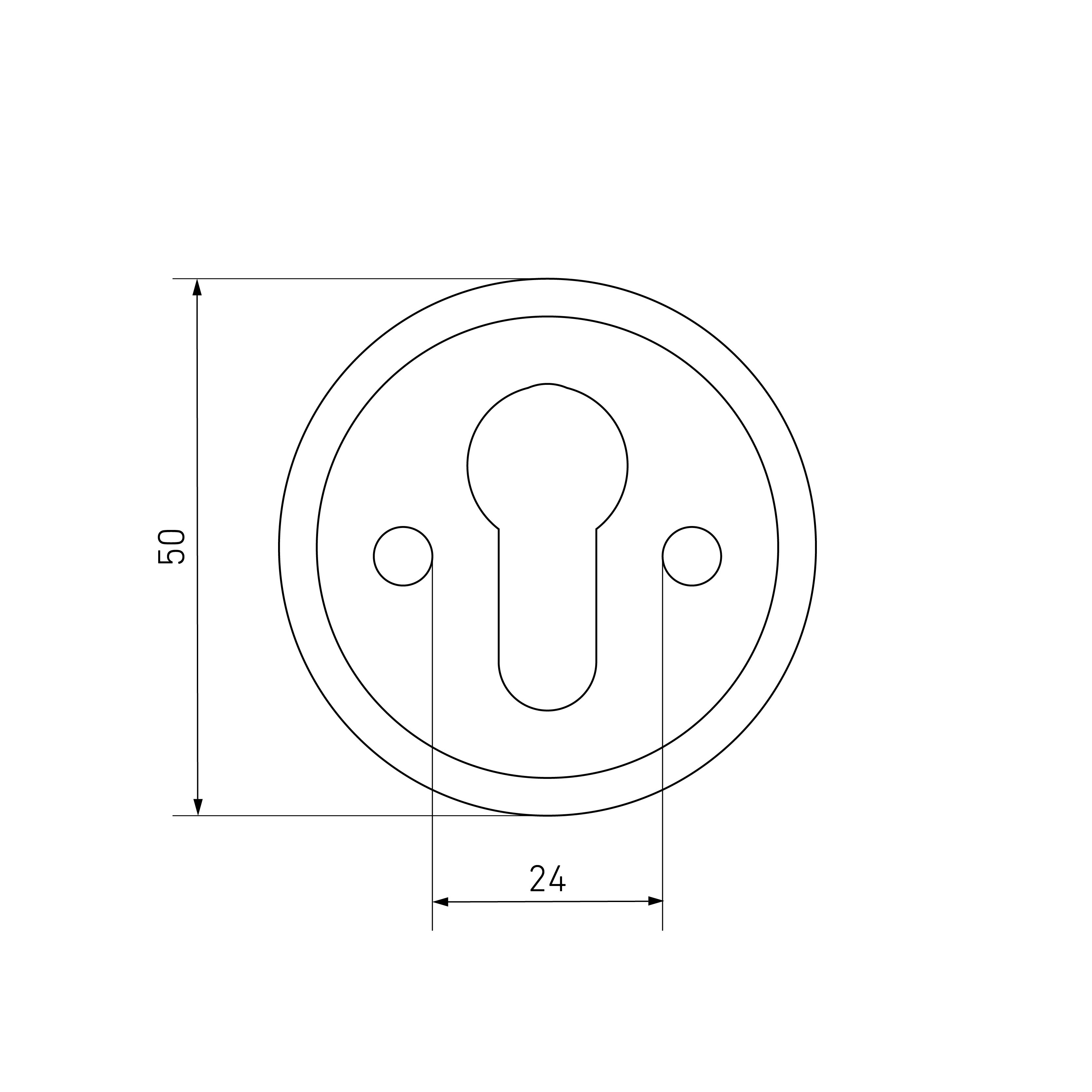 Накладка для ц/м АЛЛЮР 016PZ-50 WW белый для финских дверей (200,20)