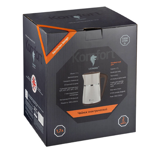 Чайник электрический Leonor LE- 1512, бежевый
