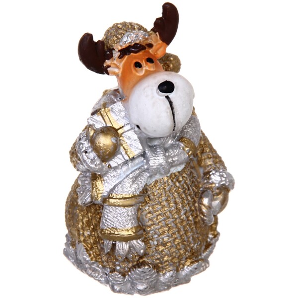 Фигурка "Лось нарядный" 8,5 см