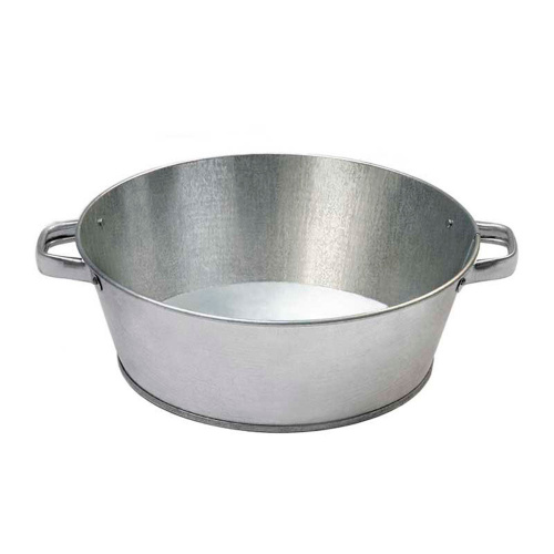 Таз оцинк 9л круглый (Магнитогорск) (1/5)