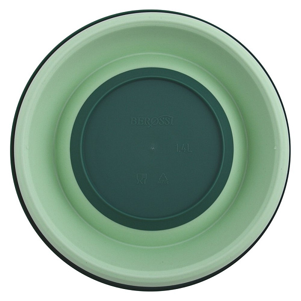 Миска складная Compact 1,4 л (чайное дерево). Размер 18х18х4 см. NEW