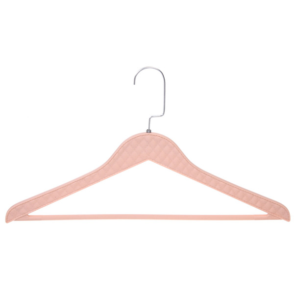 Плечики для одежды 2шт "ФРАТТО", цвет пудровый, 44*24см (Лейбл Селфи)