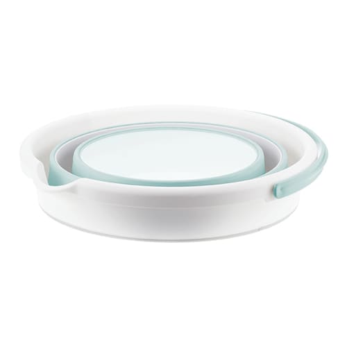 Ведро ФЛЕКС 10л складное Морская Волна, 1/12