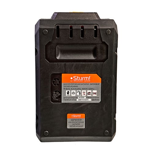 Аккумулятор "1BatterySystem", 18В, 8.0Ач, STURM SBP1808HP
