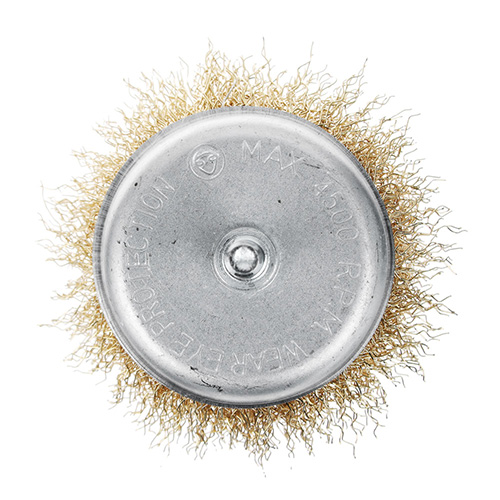 Щетка для дрели со шпилькой, чашка, 75мм металл. FALCO, 1/10/100
