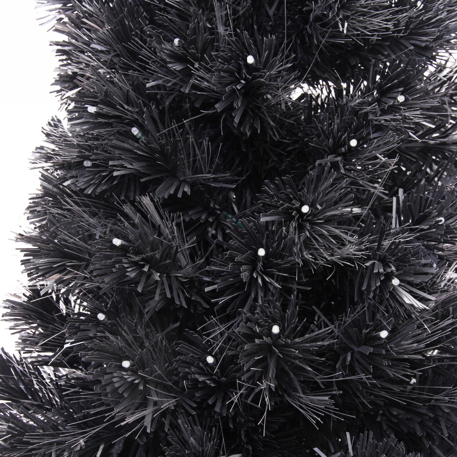 Ёлка светодиодная "Млечный путь" 180 см, ПВХ черный, цвет свечения-Белый (247 веток) (T1050B-180)